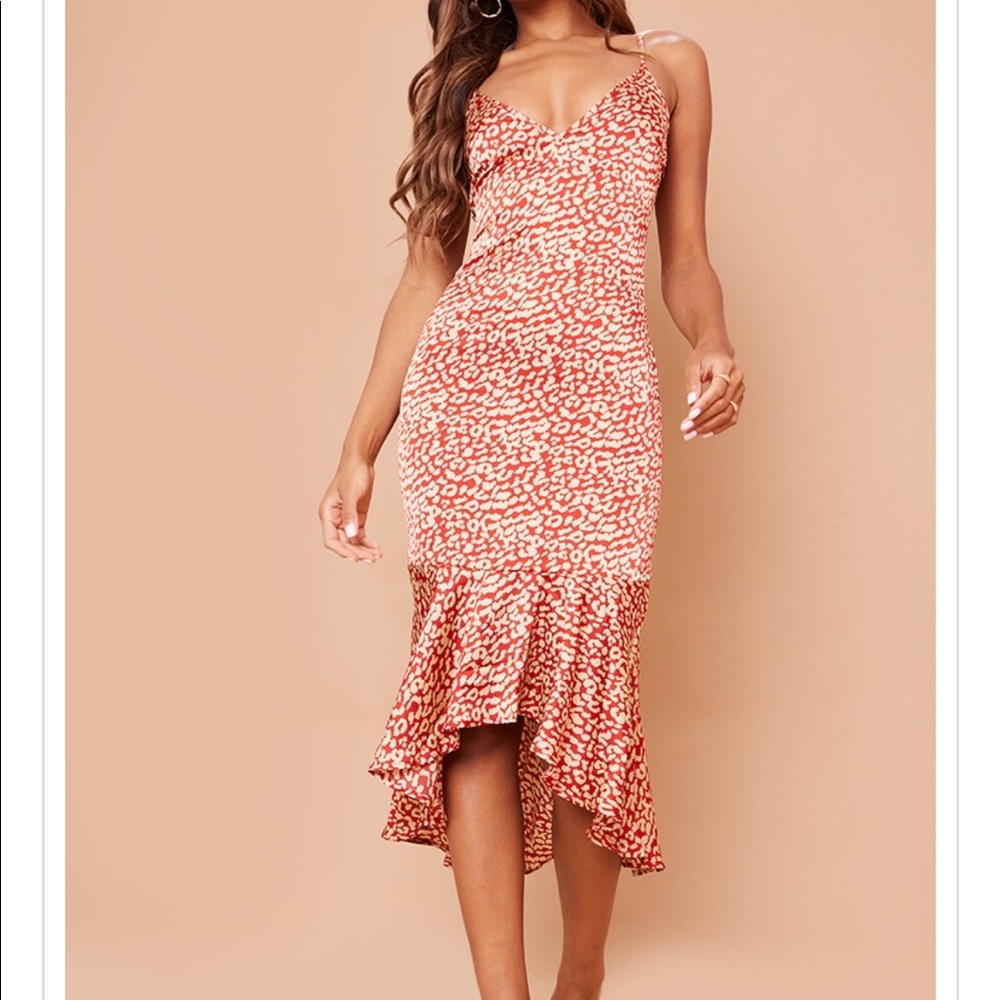 Leopard print dress